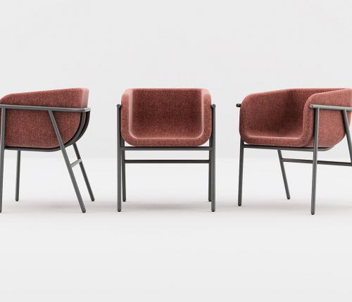Flora, la poltroncina di Chairs & More dal design fresco e accativante