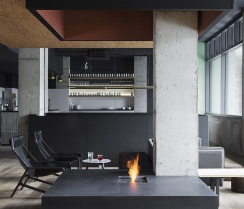 The Boro Hotel, design furniture and industrial style meets in NYC