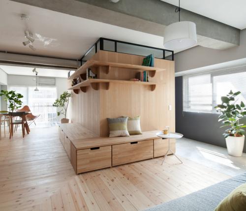 Fujigaoka M: multi-layered apartment