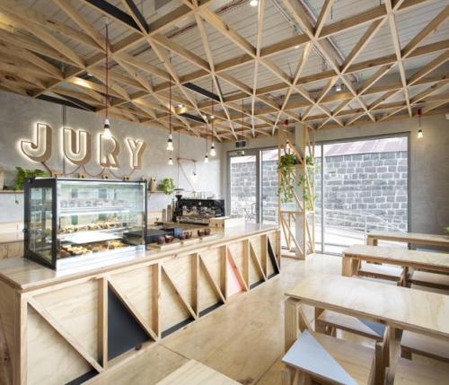 Jury Café: una nuova vita firmata dallo studio australiano Biasol Design