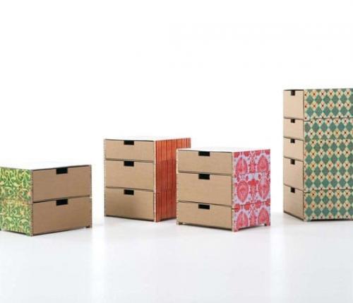 KUBEDESIGN: cardboard architectures by Roberto Giacomucci