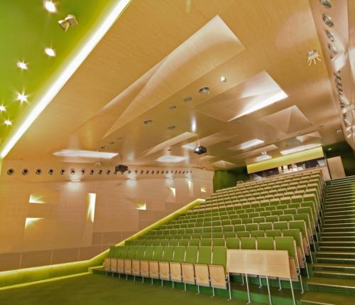 A, B, C Lecture Halls at Silesian University of Technology