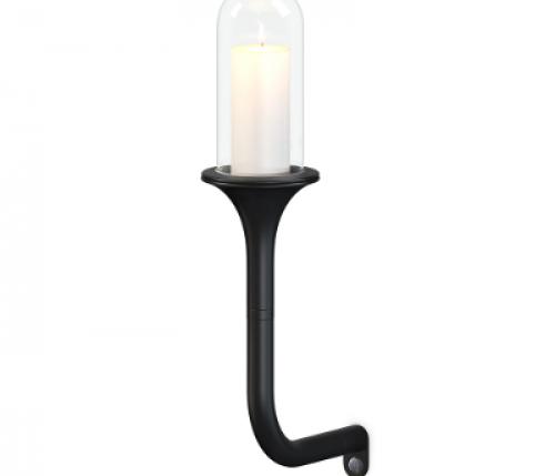 Wall candle holder CURVE