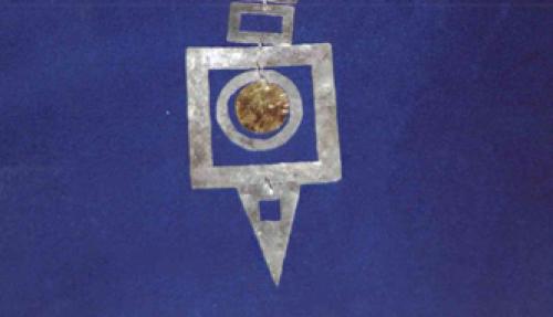 Anna Maria Grandi: collare medievale in argento e centrale in oro